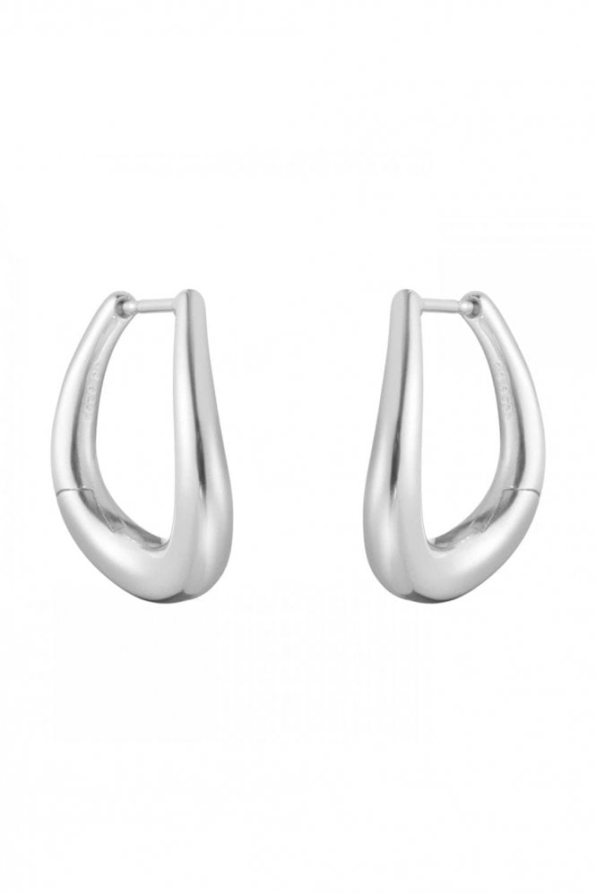 Georg Jensen  Hinged Hoop Offspring Earrings 20001003
