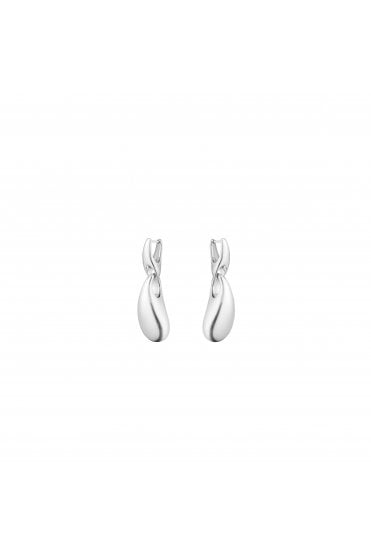 Georg Jensen Hinged Hoop Reflect Earrings 20001088