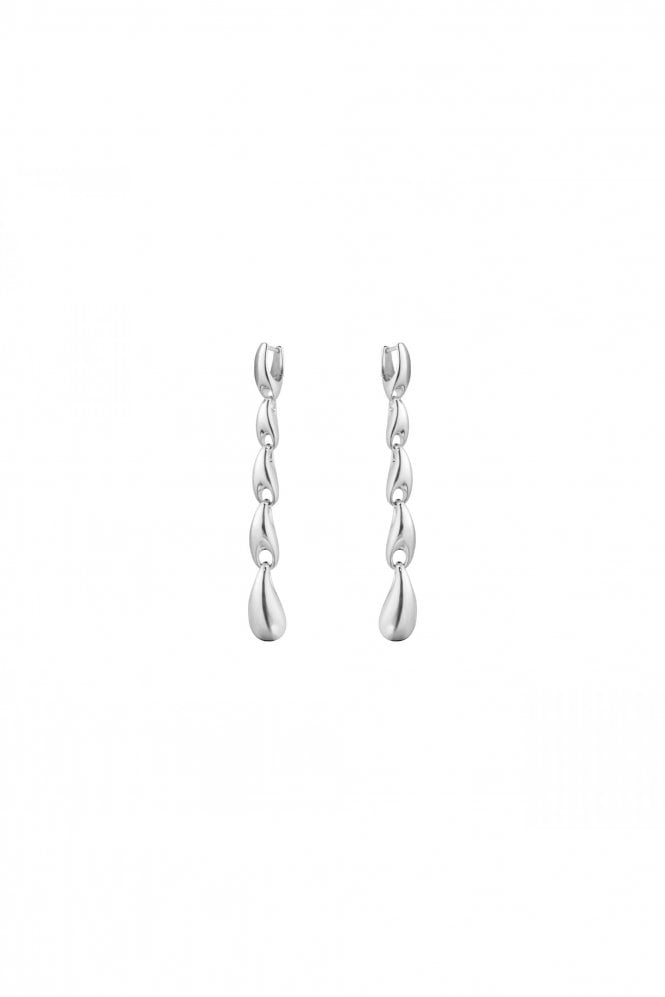 Georg Jensen  Hinged Hoop Reflect Earrings 20001089