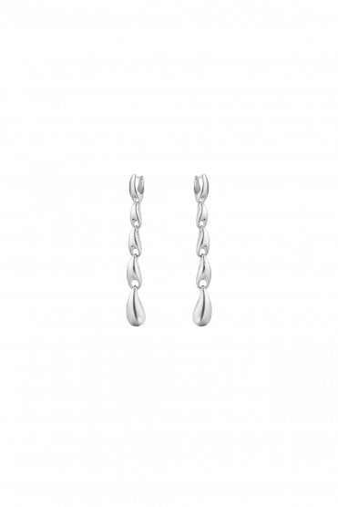 Georg Jensen Hinged Hoop Reflect Earrings 20001089