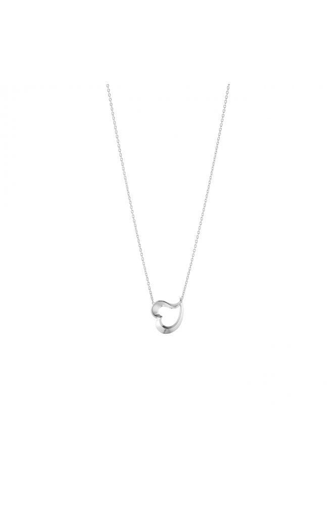 Georg Jensen  Love Leaf Heart Necklace 20001069