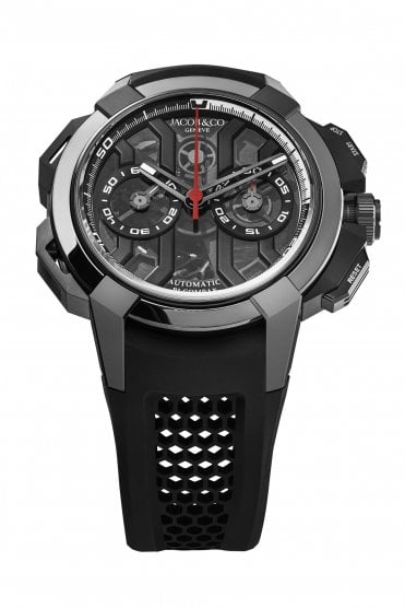 JACOB & Co Epic X Chrono Black EC400.21.AB.AB.ABRUA