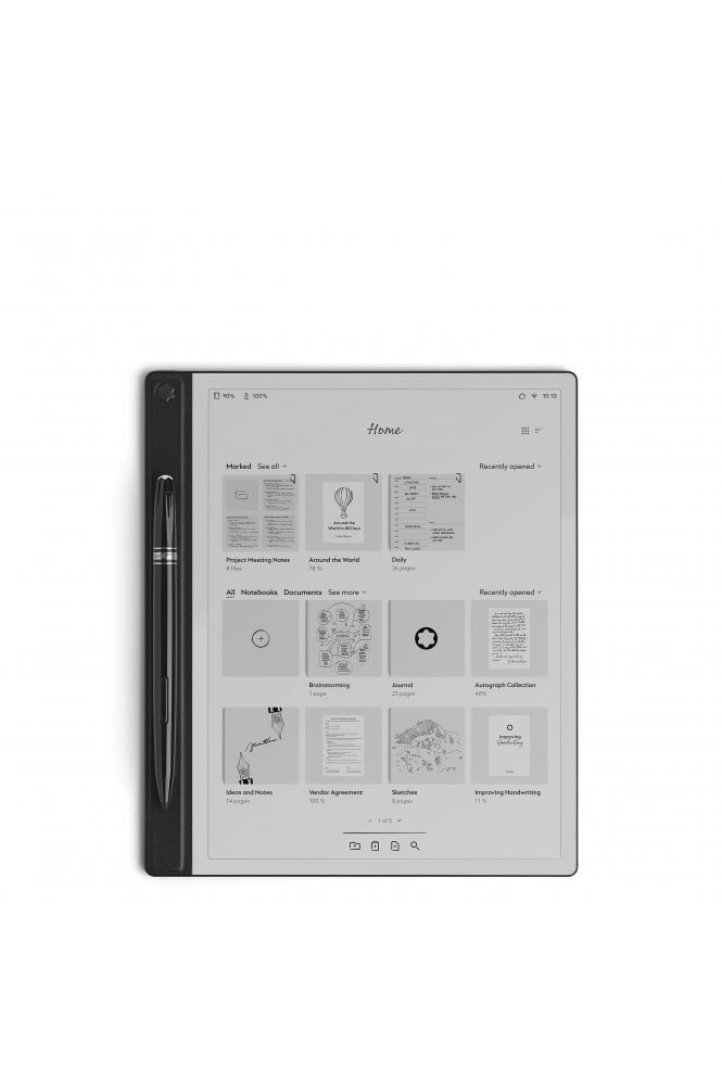 Montblanc  Digital Paper, Mystery Black 135010