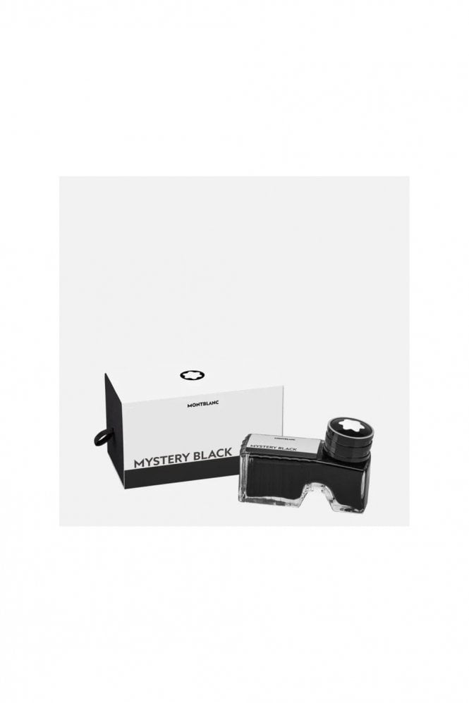 Montblanc  Ink Bottle 60 ml, Mystery Black Compatible with  Fountain Pens