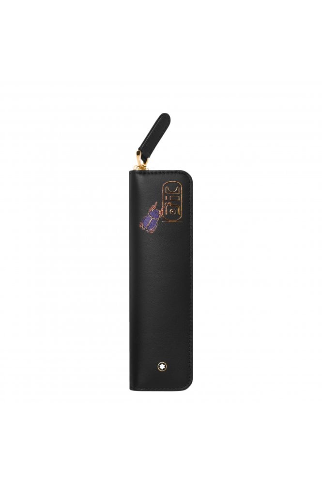 Montblanc  Meisterstück 1-Pen Pouch with Scarab Print 126271