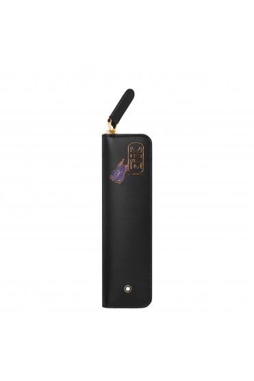 Montblanc Meisterstück 1-Pen Pouch with Scarab Print 126271