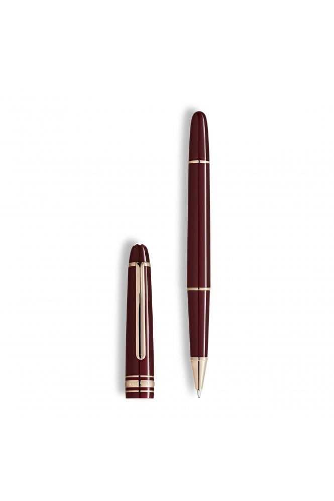Montblanc  Meisterstück Burgundy Red Classique Rollerball Pen 133007