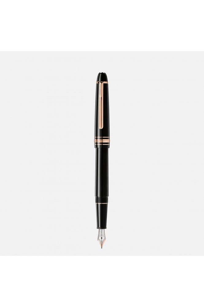 Montblanc  Meisterstück Classique Rose Gold-coated Fountain Pen 132486