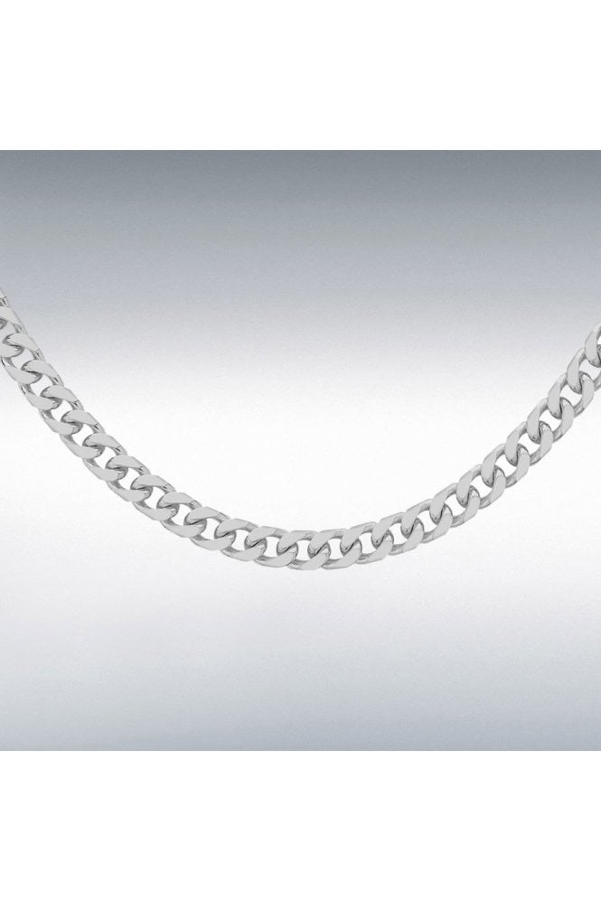 Platinum Curb Chain Length 20 Inches