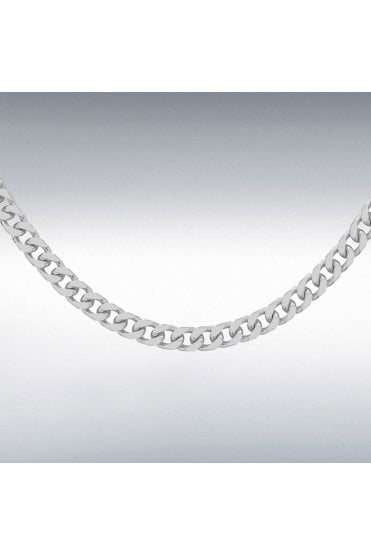 Platinum Curb Chain Length 20 Inches
