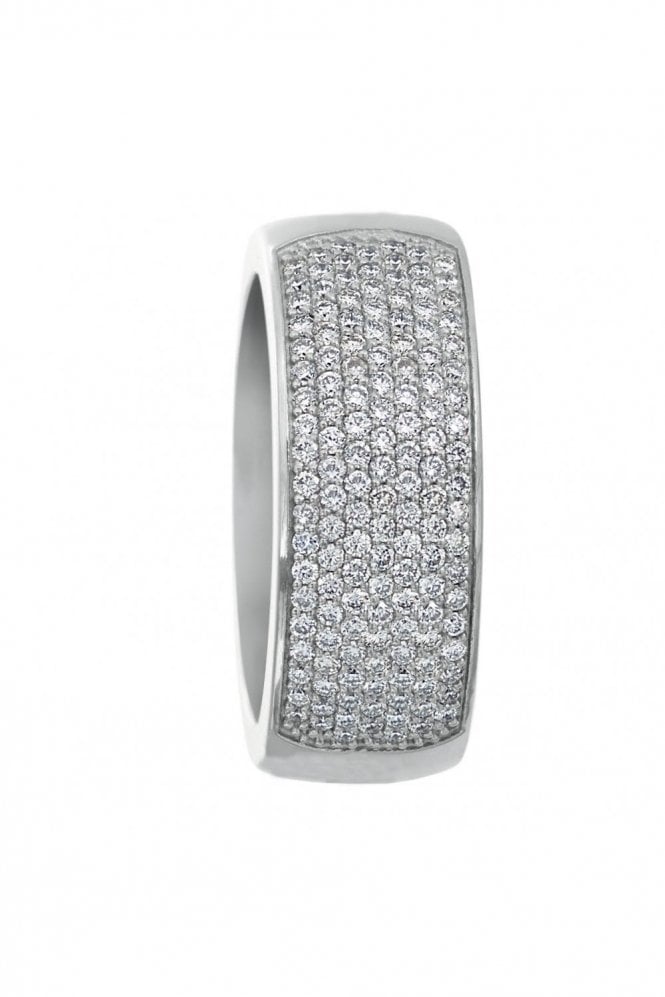 Platinum Diamond Dress Ring