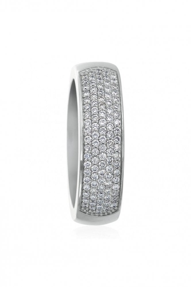 Platinum Diamond Dress Ring Round Brilliant 0.50ct