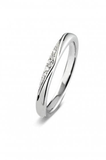 Platinum Diamond Eternity Ring Platinum Pavé Set