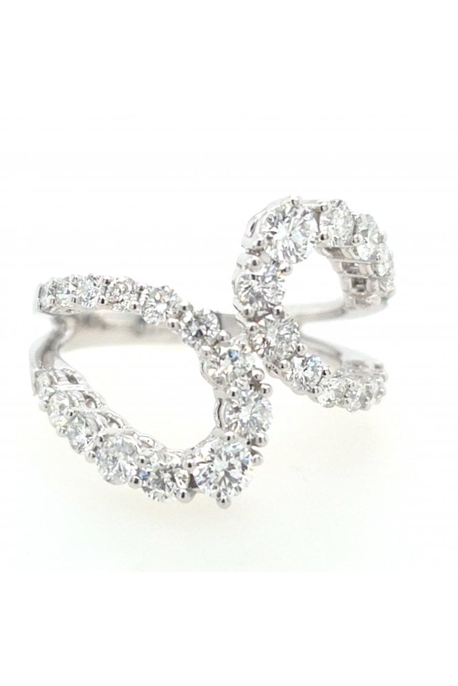 Platinum Diamond Ring Platinum Claw Set