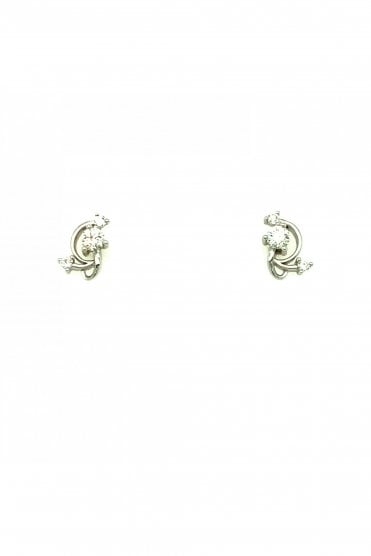 Platinum Diamond Stud Earrings