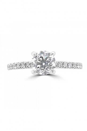 Platinum RBC Diamond Ring