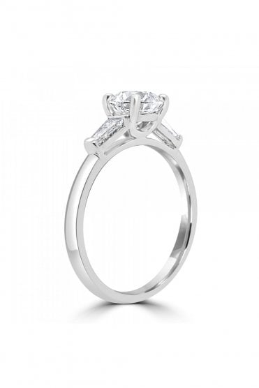 Platinum RBC Diamond Ring