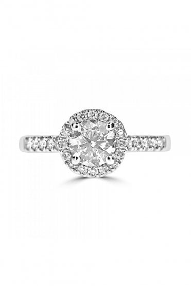 Platinum RBC Diamond Ring