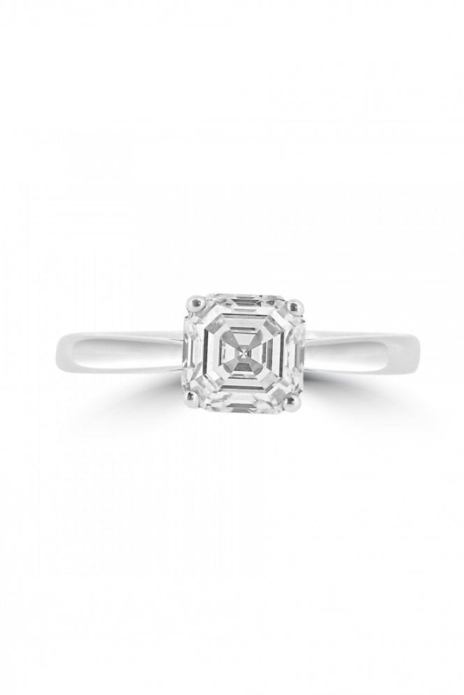 Platinum Single Stone Diamond Ring Platinum 4 Claw Single Stone Ring