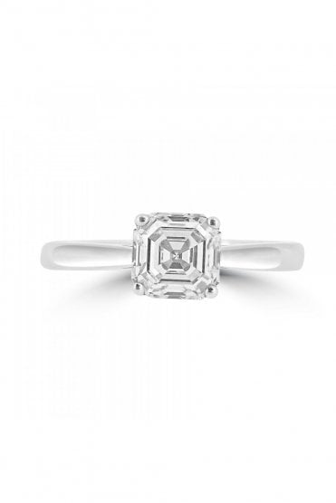 Platinum Single Stone Diamond Ring Platinum 4 Claw Single Stone Ring