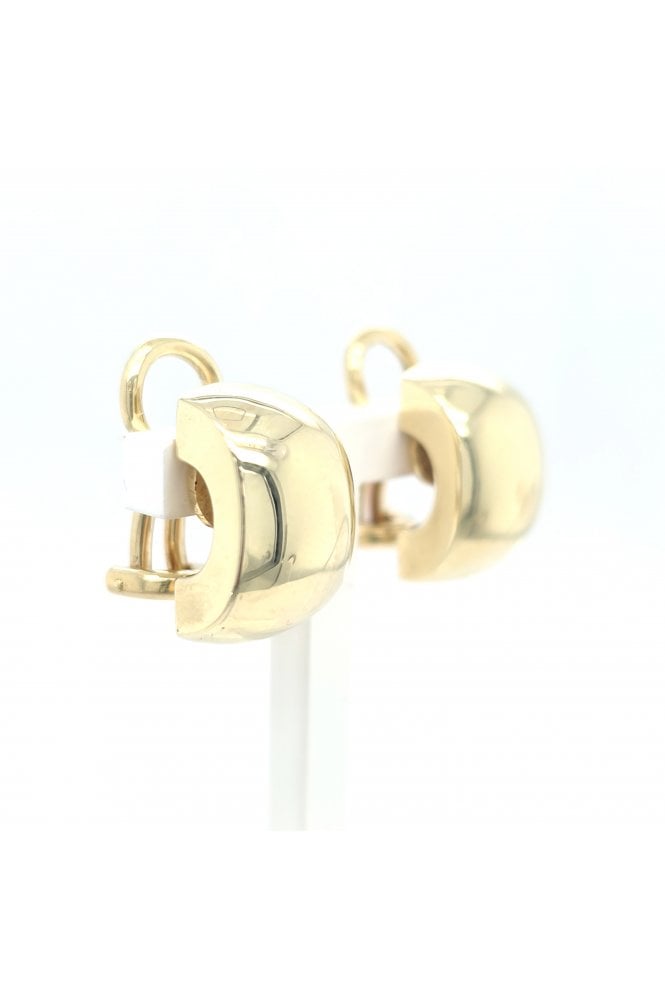 Preloved 14ct Yellow Gold Hoop Earrings