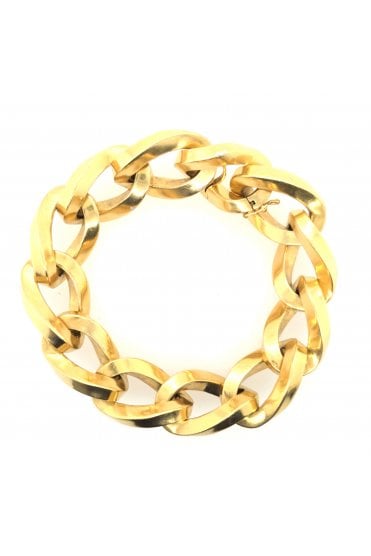 Preloved 18ct Yellow Gold Ladies Bracelet