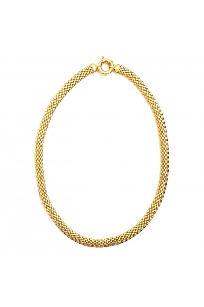 Preloved 9ct Yellow Gold Flexi Collar