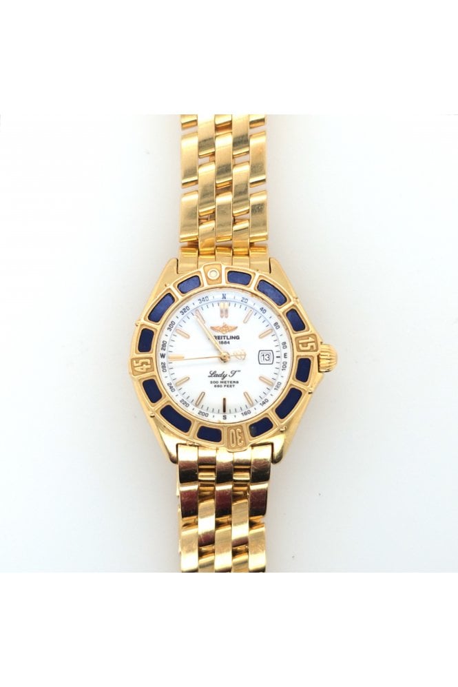Breitling - Preloved Preloved Breitling Lady J Watch Model No. K52065.1