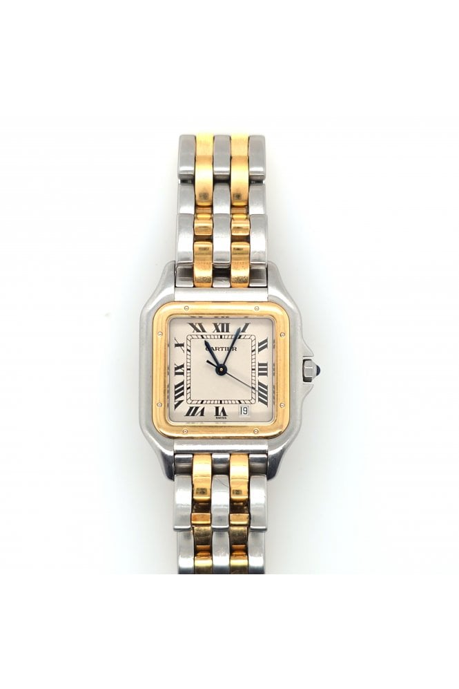 Cartier - Preloved Preloved Cartier Panthere Two Tone Model No. 1100