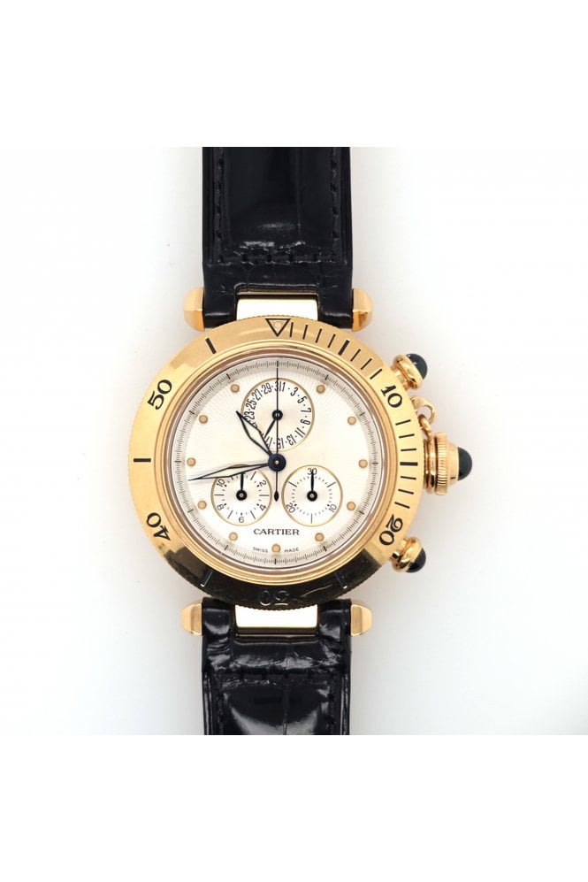 Cartier - Preloved Preloved Cartier Pasha Model No. 1353 1