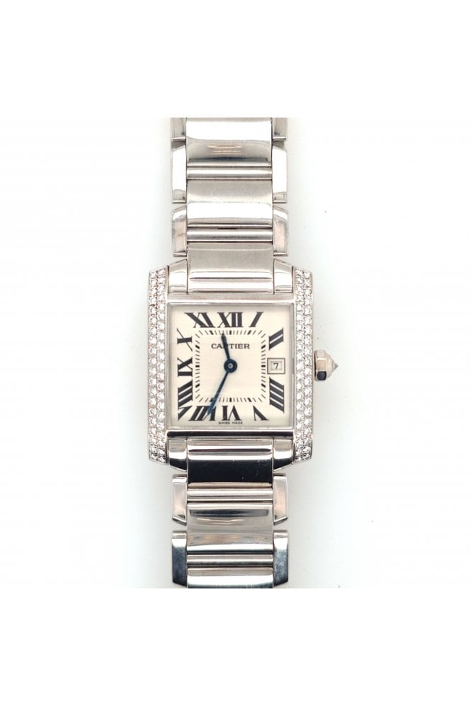 Cartier - Preloved Preloved Cartier Tank Francaise Model No. 2491