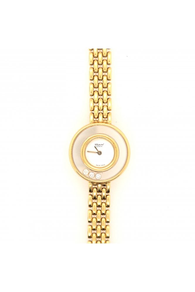 Chopard - Preloved Preloved Chopard Happy Diamonds Watch Model No. 4112