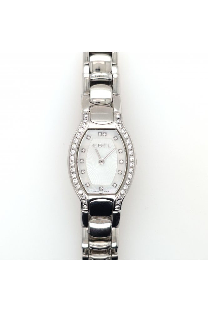 Ebel - Preloved Preloved Ebel Beluga Ladies Tonneau Mini Watch Model No: E 9656G28-10