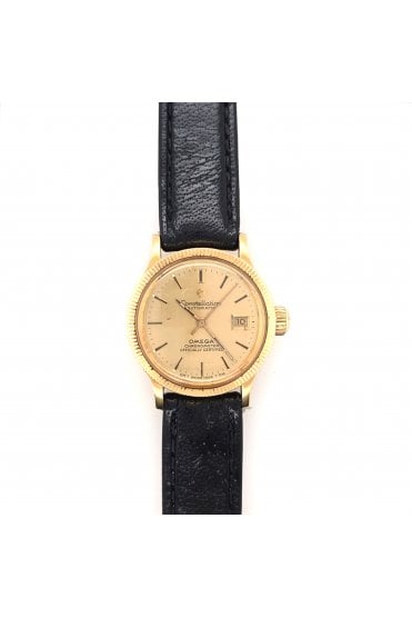 Preloved OMEGA Constellation Automatic Circa 1980's, 18ct Yellow Gold Case