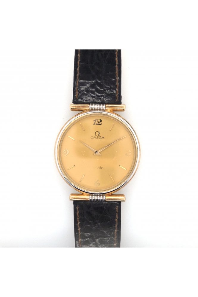 OMEGA - Preloved Preloved OMEGA De Ville  Gold Plated Case