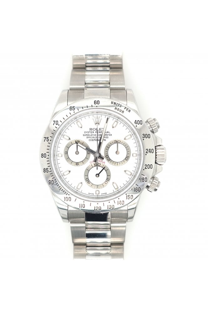 Rolex - Preloved Preloved Rolex Daytona Steel Oyster Perpetual Model No. M116520