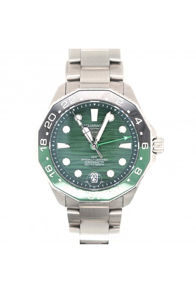 TAG Heuer - Preloved Preloved TAG Heuer® Aquaracer Professional 300 GMT Model No. WBP5115.BA0013