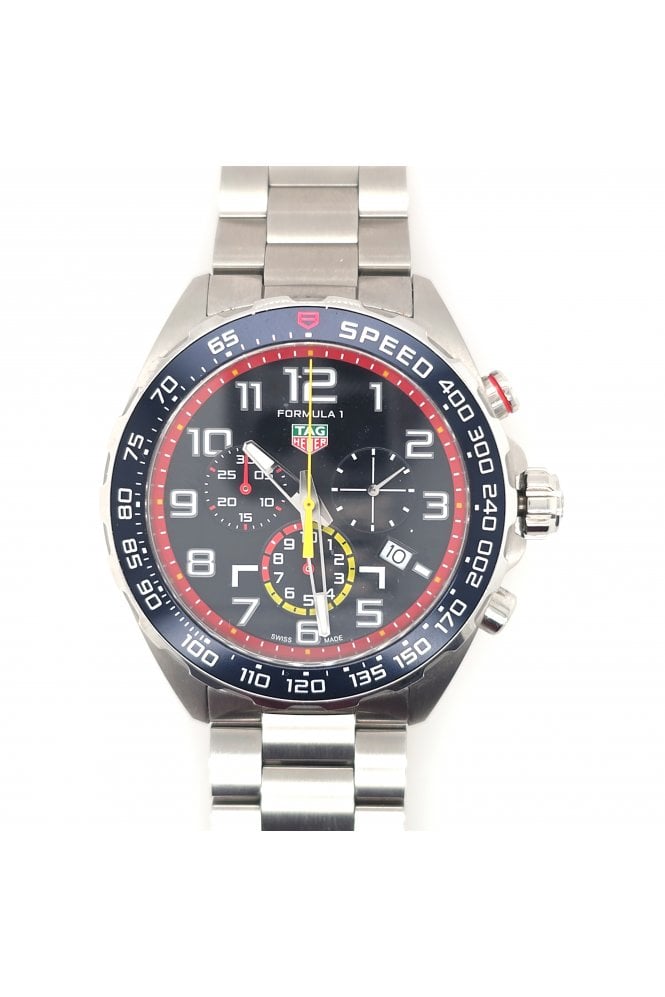TAG Heuer - Preloved Preloved TAG Heuer® Formula 1 Chronograph X Red Bull Racing Model No. CAZ101AL.BA0842