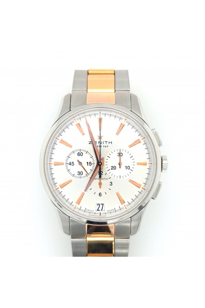 Zenith - Preloved Preloved Zenith El Primero Captain Chronograph Model No. 03.2110.400