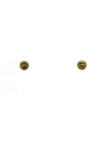 Silver 4mm Ball Stud Earrings