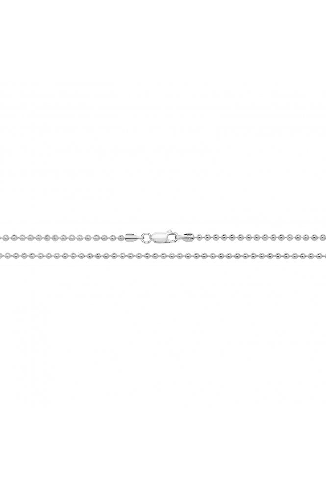 Silver Bead Chain Chain Length 18"