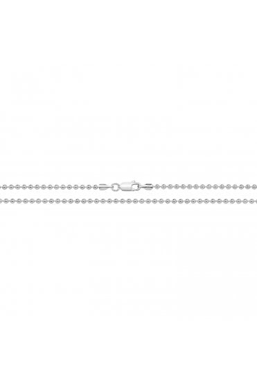 Silver Bead Chain Chain Length 18"