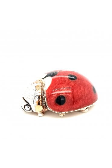 Sterling Silver and Enamel Ladybird